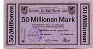 Hessen-Nassau 50 Mio. Mk. Nassau-Lahn, -