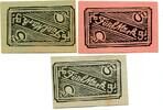 Niedersachsen 3x5 Mk. Ebstorf, -