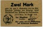 Brandenburg 2 Mk. Züllichau, -