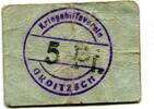 Sachsen 5 Pfg. Groitzsch, -