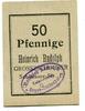 Sachsen 50 Pfg. Grosszschocher, -