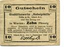 Brandenburg 10 Pfg. Döbern N.L., -