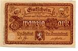 Thüringen 20 Mk. Gera, -