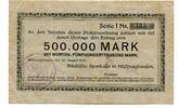Thüringen 500 T. Mk. Hildburghausen, -