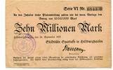 Thüringen 10 Mio. Mk. Hildburghausen, -