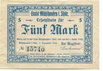 Thüringen 5 Mk. Mühlhausen, -