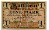 Thüringen 1 Mk. Mühlhausen, -