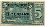 Thüringen 5 Mk. Mühlhausen, -