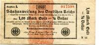 Deutschland 1,05 Mark Gold -