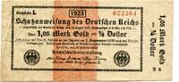 Deutschland 1,05 Mark Gold -