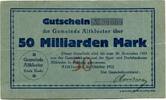 Niedersachsen 50 Md. Mk. Altkloster, -