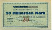 Niedersachsen 20 Md. Mk. Altkloster, -