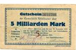 Niedersachsen 5 Md. Mk. Altkloster, -