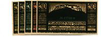 Sachsen-Anhalt 5x50 Pfg. Freyburg, -