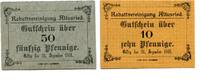 Bayern 10 Pfg. 50 Pfg. Altusried, -