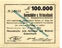 Niedersachsen 100 T. Mk. Delmenhorst, -