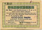 Niedersachsen 1 Mio. Mk. Ebstorf, -