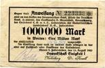 Niedersachsen 1 Mio. Mk. Ehmen, -
