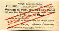 Niedersachsen 50 Mio. Mk. Einbeck, -