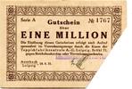 Sachsen 1 Mio. Mk. Auerbach, -