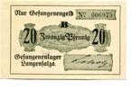 Thüringen 20 Pfg. Langensalza, -