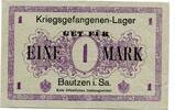 Sachsen 1 Mk. Bauzen, -