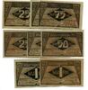 Sachsen-Anhalt 2x25 Pfg. 2x50 Pfg. 2x75 Pfg. 2x1 Mk. Wernigerode, -