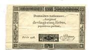 Frankreich, 10 Livres Assignat, -