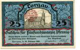 Sachsen 25 Pfg. Torgau, -