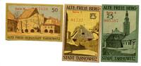Pol.-Oberschlesien 25 Pfg. 50 Pfg. 75 Pfg. Tarnowitz, -