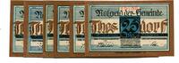 Schleswig-Holstein 2x25 Pfg. 2x50 Pfg. 2x75 Pfg. Thesdorf, -