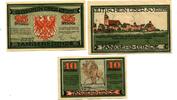 Sachsen-Anhalt 10 Pfg. 25 Pfg. 50 Pfg. Tangermünde, -