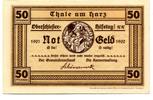 Sachsen-Anhalt 12x50 Pfg. Thale, -