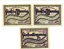 Pommern 25 Pfg. 2x50 Pfg. Randow, -