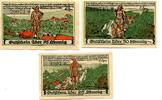 Niedersachsen 2x25 Pfg. 3x50 Pfg. 3x75 Pfg. Rübeland, -
