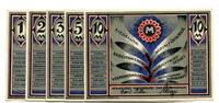 Sachsen-Anhalt 1 Mk. 2 Mk. 3 Mk. 5 Mk. 10 Mk. Magdeburg, -