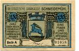 Posen 1.50 Mk. Schneidemühl, -