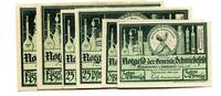 Thüringen 10 Pfg. 20 Pfg. 25 Pfg. 2x50 Pfg. Schmiedefeld, -