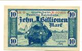 Baden 10 Bio. Mk. Karlsruhe, -
