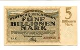 Baden 5 Bill. Mk. Karlsruhe, -
