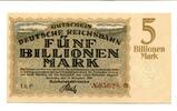 Baden 5 Bill. Mk. Karlsruhe, -