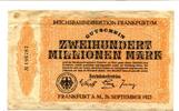 Hessen-Nassau 200 Mio. Mk. Frankfurt a.M., -