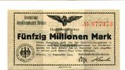 Schlesien 5o Mio. Mk. Breslau, -