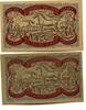 Niedersachsen 2x50 Pfg. Oldenburg, -