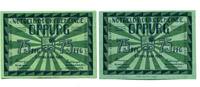 Thüringen 2x75 Pfg. Oppurg, -
