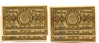 Thüringen 6x50 Pfg. Schmalkalden, -