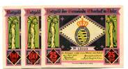Thüringen 75 Pfg. 80 Pfg. 90 Pfg. Oberhof, -