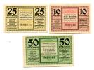 Thüringen 10 Pfg. 25 Pfg. 50 Pfg. Schwarza, -