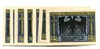 Thüringen 2x25 Pfg. 5x50 Pfg. Schwarzburg, -