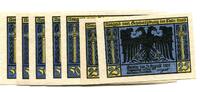 Thüringen 2x25 Pfg. 5x50 Pfg. Schwarzburg, -